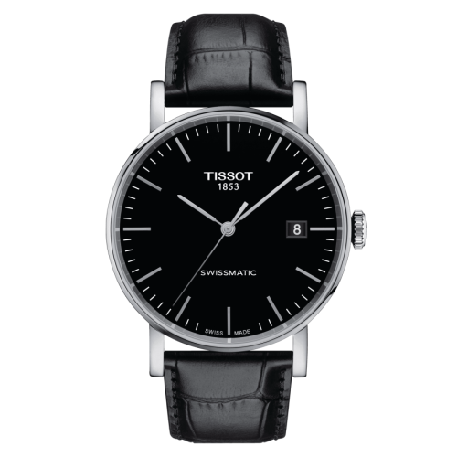 Tissot Everytime Swissmatic 41 Stainless Steel / Black / Strap